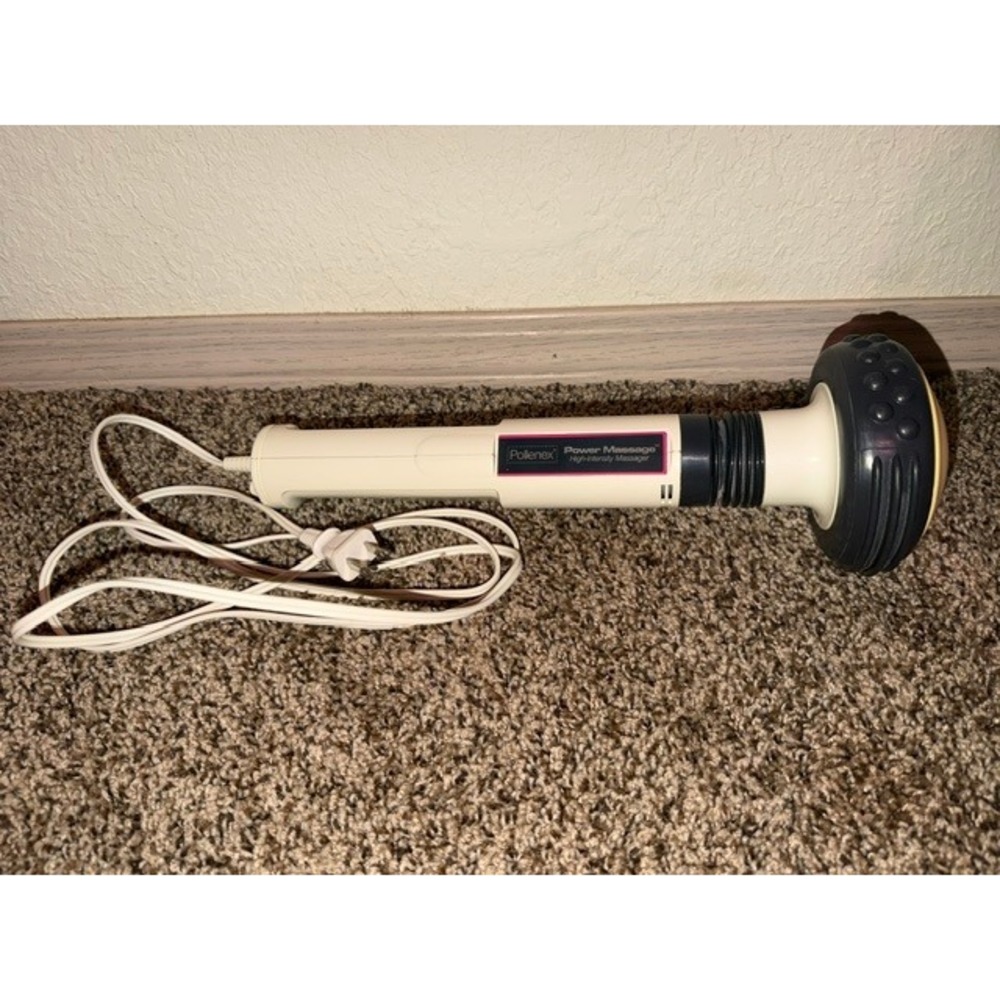 Pollenex Power Massage High Intensity Handheld Massager Vintage Corded M200